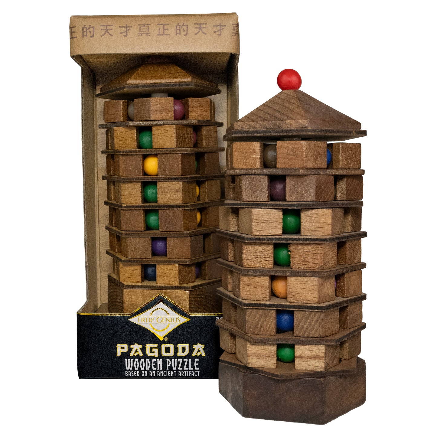 Chinese Pagoda – Turn & Tilt Tower Puzzle