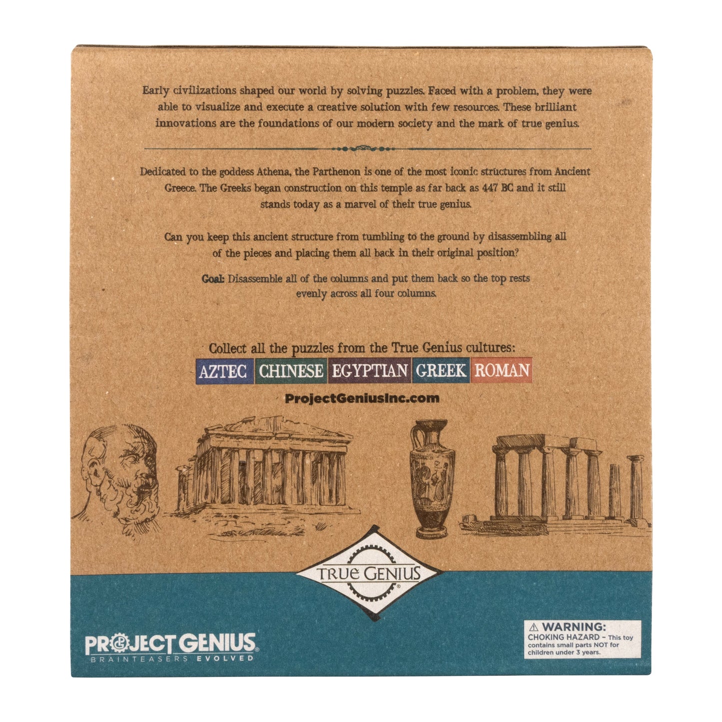 Greek Parthenon – Ancient Rebuild Puzzle