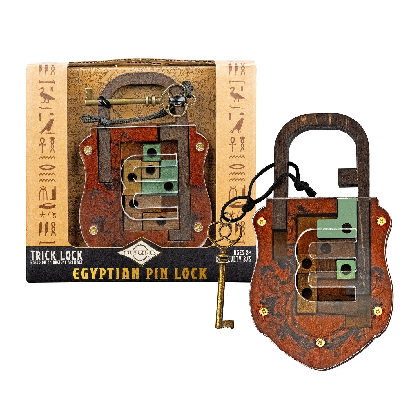 Pin Lock – Egyptian Logic Lock Puzzle
