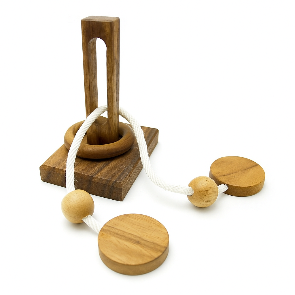 Sample Listing - Wooden Puzzle Brain Teaser for Supplier Review