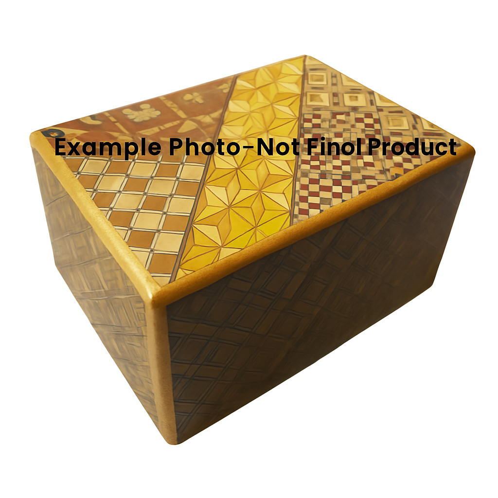Sample Listing – Wooden Puzzle Box for Supplier Review