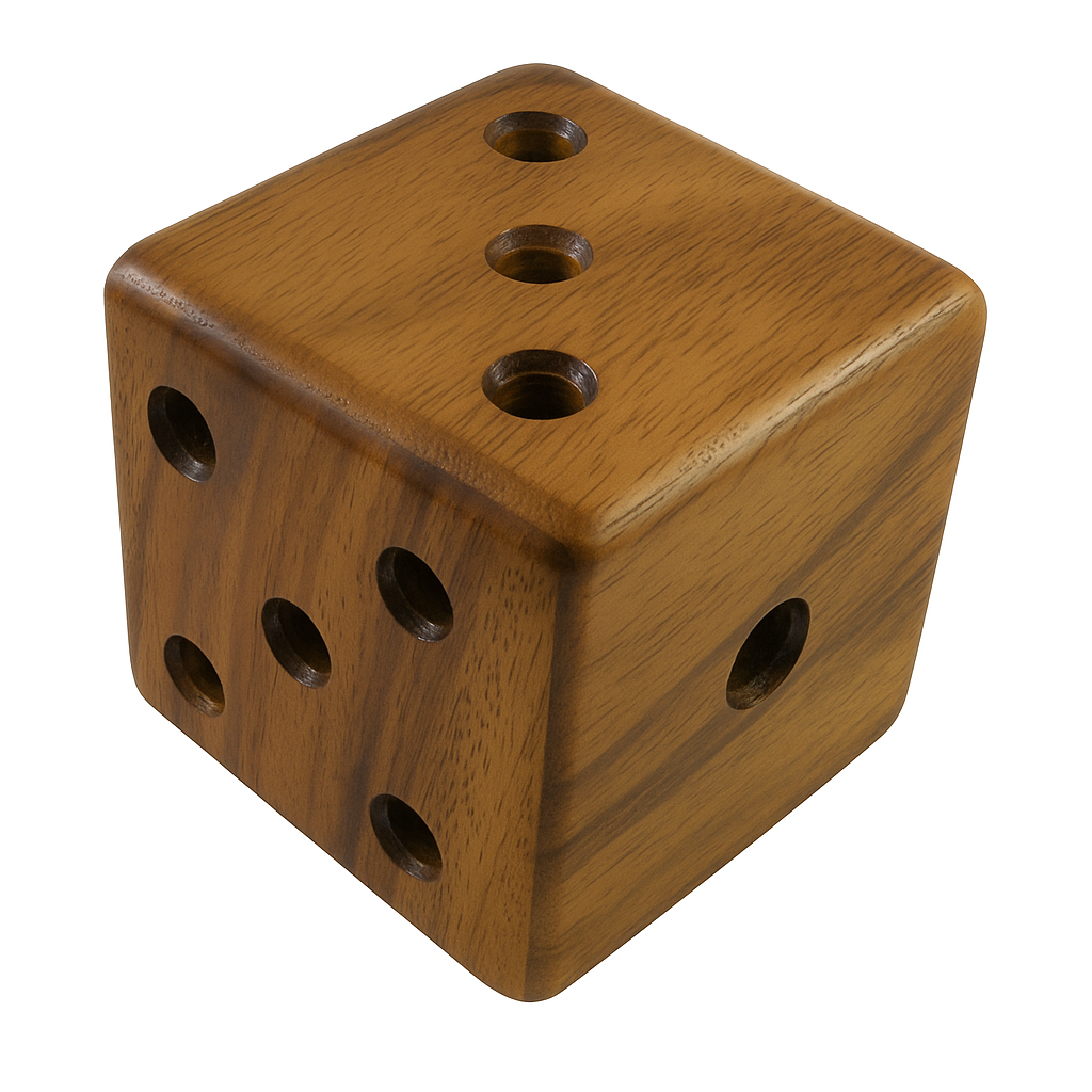 Sample Listing - Magic Dice Cube – Wooden Brain Teaser Puzzle for Supplier review