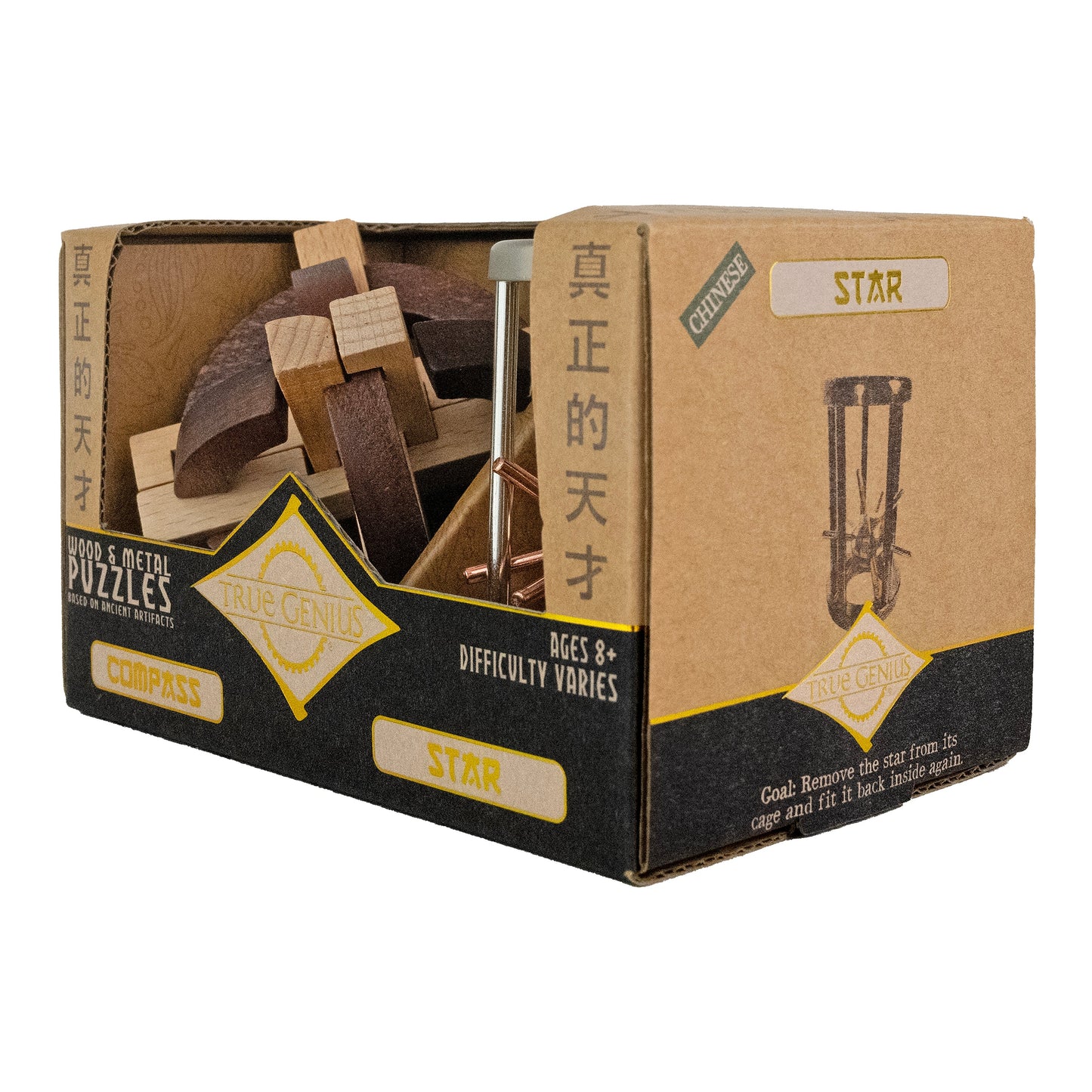 Compass & Star - Dual Navigation Puzzles. A fun dual-challenge puzzle set.