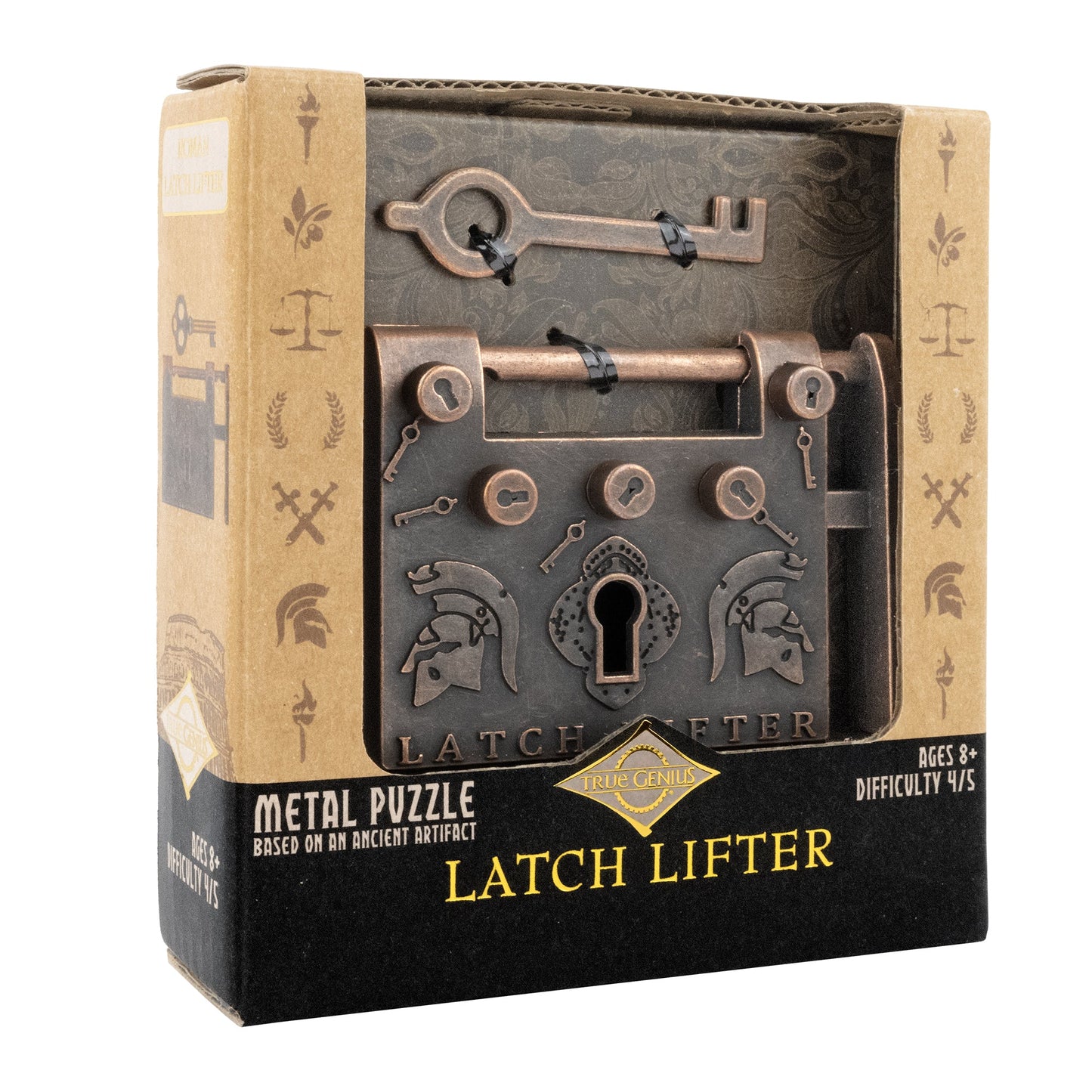 Latch Lifter Trick Lock — A Roman-Inspired Mechanical Puzzl