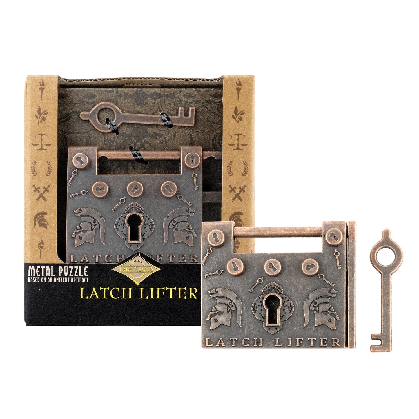 Latch Lifter Trick Lock — A Roman-Inspired Mechanical Puzzl