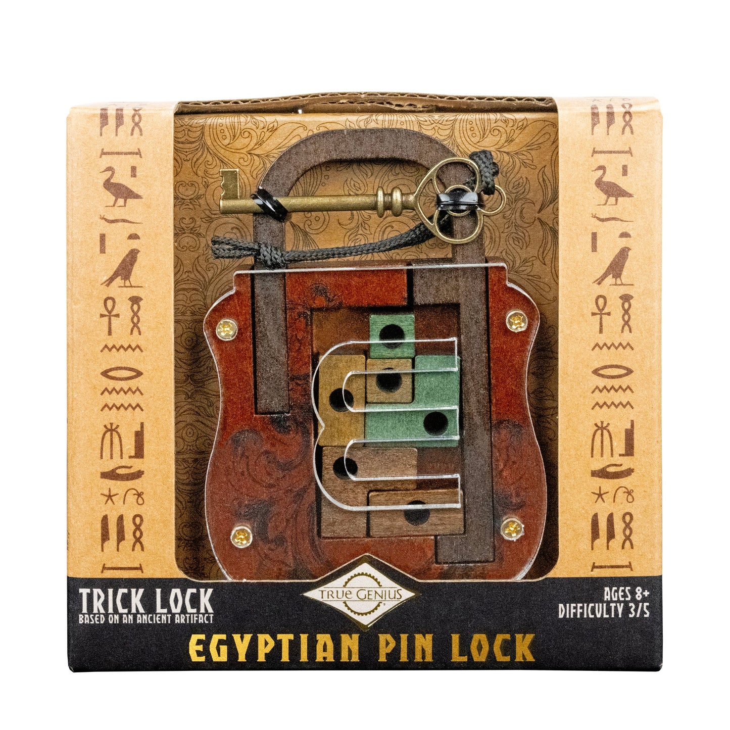 Pin Lock – Egyptian Logic Lock Puzzle
