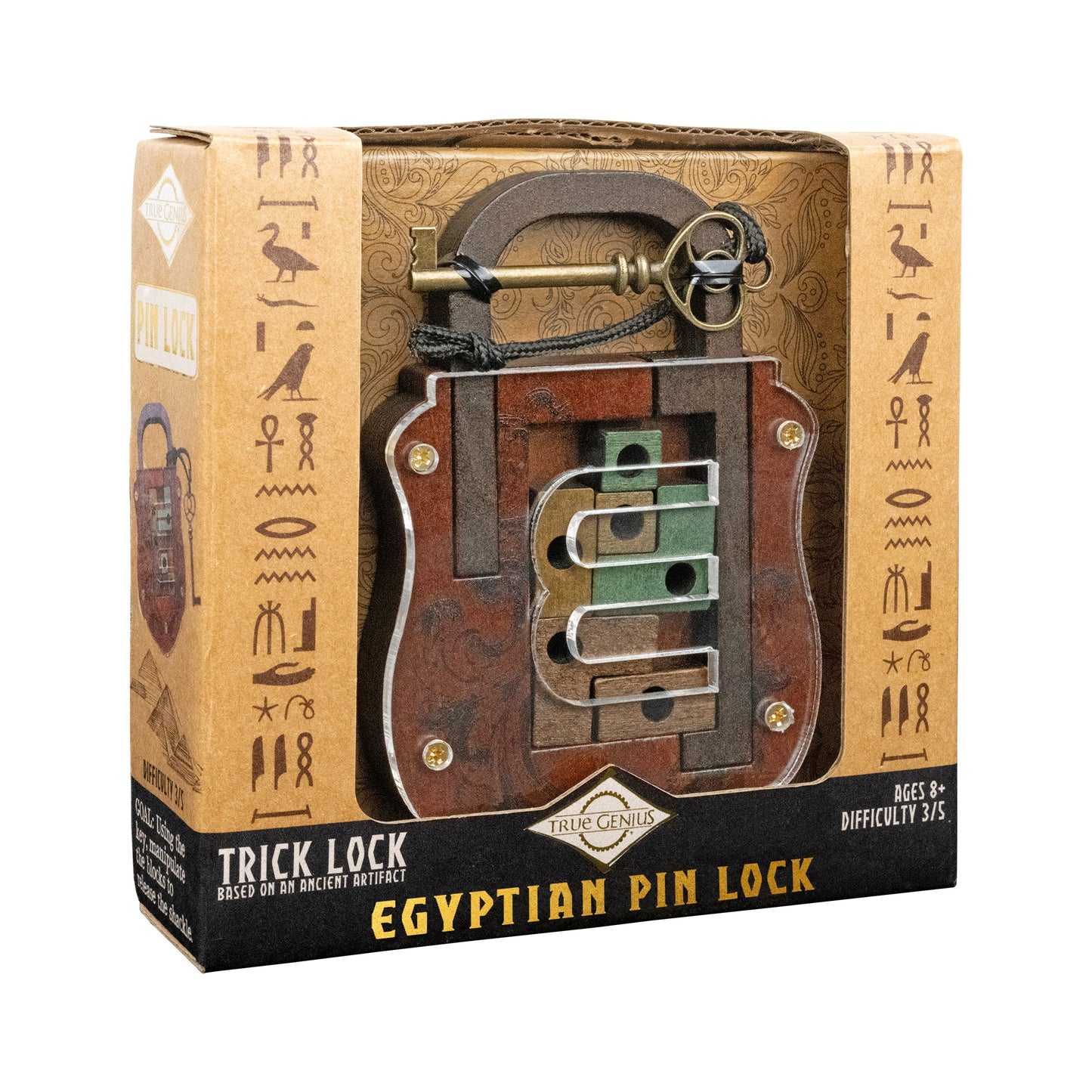 Pin Lock – Egyptian Logic Lock Puzzle